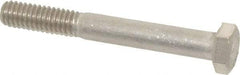 Value Collection - 5/16-18 UNC, 2-1/2" Length Under Head Hex Head Cap Screw - Grade 316 Stainless Steel, 1/2" Hex - Benchmark Tooling