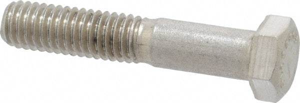 Value Collection - 3/8-16 UNC, 2" Length Under Head Hex Head Cap Screw - Grade 316 Stainless Steel, 9/16" Hex - Benchmark Tooling