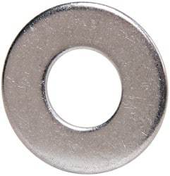 Value Collection - 1/2" Screw, Grade 316 Stainless Steel Standard Flat Washer - 17/32" ID x 1-1/16" OD, 0.095" Thick - Benchmark Tooling