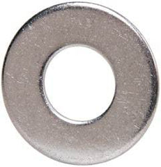 Value Collection - 1/2" Screw, Grade 316 Stainless Steel Standard Flat Washer - 17/32" ID x 1-1/16" OD, 0.095" Thick - Benchmark Tooling