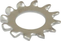 Value Collection - #12 Screw, 0.231" ID, Stainless Steel External Tooth Lock Washer - 0.475" OD, Grade 410 - Benchmark Tooling