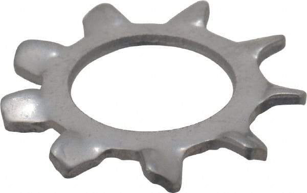 Value Collection - 1/4" Screw, 0.267" ID, Stainless Steel External Tooth Lock Washer - 0.51" OD, Grade 410 - Benchmark Tooling