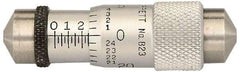 Starrett - 1-1/2 to 2 Inch Range, Mechanical Inside Caliper Micrometer - 0.001 Inch Graduation - Benchmark Tooling