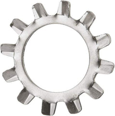 Value Collection - 1/2" Screw, 0.53" ID, Stainless Steel External Tooth Lock Washer - 0.9" OD, Grade 410 - Benchmark Tooling