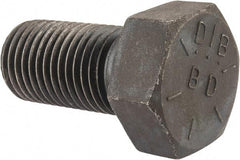 Value Collection - 2 - 4-1/2 UNC, 4" Length Under Head Hex Head Cap Screw - Partially Threaded, Grade 8 Alloy Steel, Uncoated, 3" Hex - Benchmark Tooling