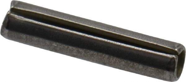 Value Collection - 1/16" Diam x 5/16" Long Slotted Spring Pin - Grade 420 Stainless Steel, Bright Finish - Benchmark Tooling