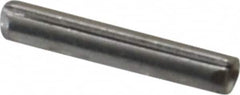 Made in USA - 1/16" Diam x 3/8" Long Slotted Spring Pin - Grade 420 Stainless Steel, Bright Finish - Benchmark Tooling