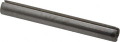 Value Collection - 1/16" Diam x 1/2" Long Slotted Spring Pin - Grade 420 Stainless Steel, Bright Finish - Benchmark Tooling