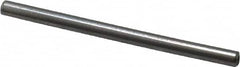 Made in USA - 1/16" Diam x 1" Long Slotted Spring Pin - Grade 420 Stainless Steel, Bright Finish - Benchmark Tooling