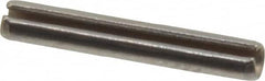 Value Collection - 3/32" Diam x 5/8" Long Slotted Spring Pin - Grade 420 Stainless Steel, Bright Finish - Benchmark Tooling