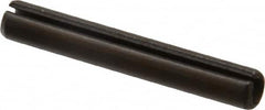 Made in USA - 7/32" Diam x 1-1/2" Long Slotted Spring Pin - Grade 420 Stainless Steel, Bright Finish - Benchmark Tooling