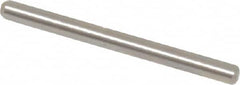 Value Collection - 1/16" Diam x 3/4" Pin Length 18-8 Stainless Steel Standard Dowel Pin - Bright Finish - Benchmark Tooling