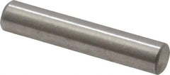 Value Collection - 3/32" Diam x 1/2" Pin Length 18-8 Stainless Steel Standard Dowel Pin - Bright Finish - Benchmark Tooling