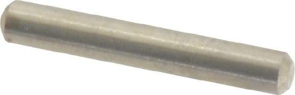 Value Collection - 3/32" Diam x 5/8" Pin Length 18-8 Stainless Steel Standard Dowel Pin - Bright Finish - Benchmark Tooling