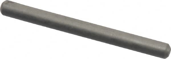 Value Collection - 3/32" Diam x 1" Pin Length 18-8 Stainless Steel Standard Dowel Pin - Bright Finish - Benchmark Tooling