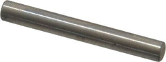 Value Collection - 1/8" Diam x 1" Pin Length 18-8 Stainless Steel Standard Dowel Pin - Bright Finish - Benchmark Tooling