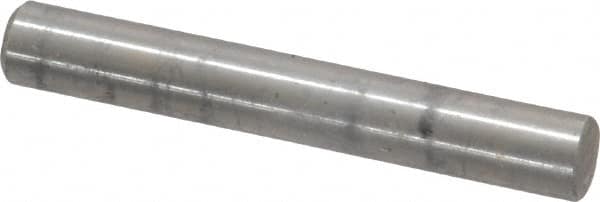 Value Collection - 1/4" Diam x 1-3/4" Pin Length 18-8 Stainless Steel Standard Dowel Pin - Bright Finish - Benchmark Tooling