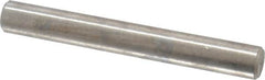 Value Collection - 1/4" Diam x 2" Pin Length 18-8 Stainless Steel Standard Dowel Pin - Bright Finish - Benchmark Tooling