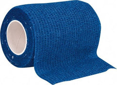 North - 5 Yd Long x 3" Wide, General Purpose Wrap - Blue, Nonwoven Bandage - Benchmark Tooling