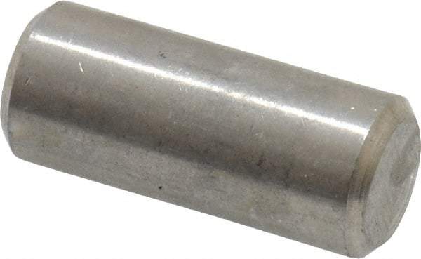 Value Collection - 5/16" Diam x 3/4" Pin Length 18-8 Stainless Steel Standard Dowel Pin - Bright Finish - Benchmark Tooling