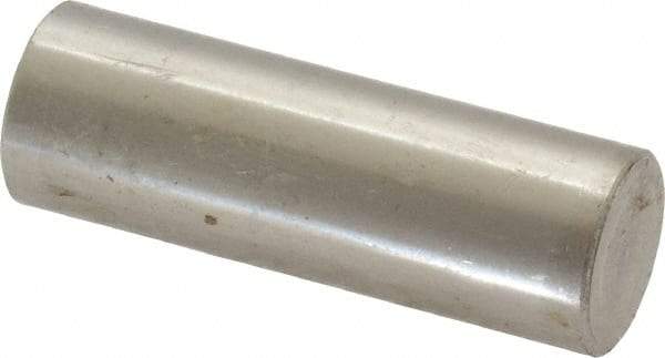 Value Collection - 1/2" Diam x 1-1/2" Pin Length 18-8 Stainless Steel Standard Dowel Pin - Bright Finish - Benchmark Tooling