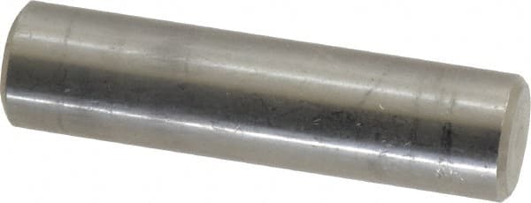 Value Collection - 1/2" Diam x 2" Pin Length 18-8 Stainless Steel Standard Dowel Pin - Bright Finish - Benchmark Tooling