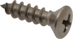 Value Collection - #10 Oval Head Phillips Sheet Metal Screw - Stainless Steel, 3/4" OAL, Grade 18-8 - Benchmark Tooling