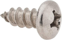 Value Collection - #14 Pan Head Phillips Sheet Metal Screw - Stainless Steel, 5/8" Length Under Head, Grade 18-8 - Benchmark Tooling
