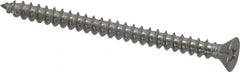 Value Collection - #10 Flat Head Phillips Sheet Metal Screw - Stainless Steel, 2-1/2" OAL, Grade 18-8 - Benchmark Tooling