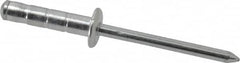 RivetKing - Size 66-69 Dome Head Aluminum Multi Grip Blind Rivet - Steel Mandrel, 0.275" to 0.598" Grip, 3/8" Head Diam, 0.192" to 0.196" Hole Diam, 7/8" Length Under Head, 3/16" Body Diam - Benchmark Tooling