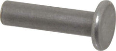 RivetKing - 3/16" Body Diam, Countersunk Uncoated Steel Solid Rivet - 3/4" Length Under Head, 90° Countersunk Head Angle - Benchmark Tooling