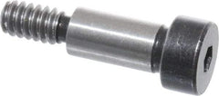 Holo-Krome - 1/4" Shoulder Diam x 1/2" Shoulder Length, #10-24 UNRC, Hex Socket Shoulder Screw - 8 Alloy Steel, Uncoated, 0.357 to 3/8" Head Diam - Benchmark Tooling