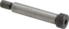 Holo-Krome - 5/16" Shoulder Diam x 1-1/2" Shoulder Length, 1/4-20 UNRC, Hex Socket Shoulder Screw - 8 Alloy Steel, Uncoated, 0.419 to 0.438" Head Diam - Benchmark Tooling