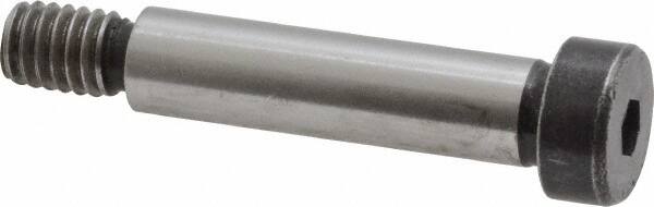 Holo-Krome - 3/8" Shoulder Diam x 1-1/2" Shoulder Length, 5/16-18 UNRC, Hex Socket Shoulder Screw - 8 Alloy Steel, Uncoated, 0.543 to 0.562" Head Diam - Benchmark Tooling