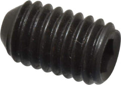 Holo-Krome - #10-32 UNF, 5/16" OAL, Cup Point Set Screw - Grade 8 Alloy Steel, 3/32" Key - Benchmark Tooling