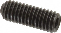 Holo-Krome - #10-32 UNF, 1/2" OAL, Cup Point Set Screw - Grade 8 Alloy Steel, 3/32" Key - Benchmark Tooling