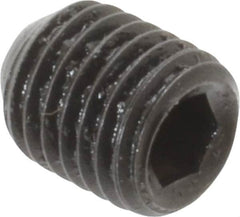 Holo-Krome - 5/16-24 UNF, 3/8" OAL, Cup Point Set Screw - Grade 8 Alloy Steel, 5/32" Key - Benchmark Tooling