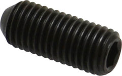 Holo-Krome - 5/16-24 UNF, 3/4" OAL, Cup Point Set Screw - Grade 8 Alloy Steel, 5/32" Key - Benchmark Tooling