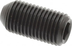 Holo-Krome - 3/8-24 UNF, 3/4" OAL, Cup Point Set Screw - Grade 8 Alloy Steel, 3/16" Key - Benchmark Tooling