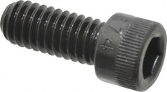 Made in USA - 5/16-18 UNC Hex Socket Drive, Socket Cap Screw - Alloy Steel, Black Oxide Finish, Fully Threaded, 3/4" Length Under Head - Benchmark Tooling