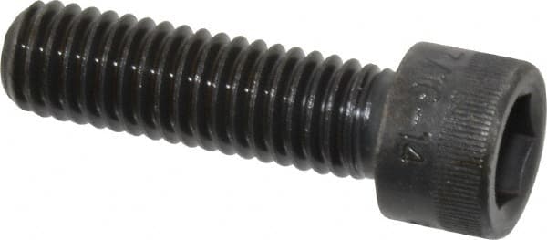 Holo-Krome - 7/16-14 UNC Hex Socket Drive, Socket Cap Screw - Alloy Steel, Black Oxide Finish, Fully Threaded, 1-1/2" Length Under Head - Benchmark Tooling