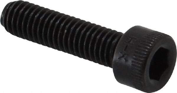 Made in USA - #10-32 UNF Hex Socket Drive, Socket Cap Screw - Alloy Steel, Black Oxide Finish, Fully Threaded, 3/4" Length Under Head - Benchmark Tooling