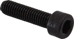 Made in USA - #10-32 UNF Hex Socket Drive, Socket Cap Screw - Alloy Steel, Black Oxide Finish, Fully Threaded, 3/4" Length Under Head - Benchmark Tooling