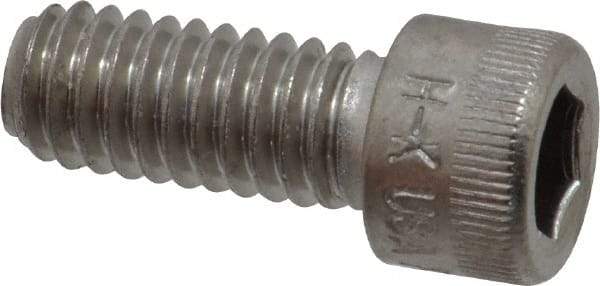 Holo-Krome - 5/16-18 UNC Hex Socket Drive, Socket Cap Screw - Grade 18-8 Stainless Steel, Passivated Finish, Fully Threaded, 3/4" Length Under Head - Benchmark Tooling