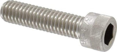 Holo-Krome - 3/8-16 UNC Hex Socket Drive, Socket Cap Screw - Grade 18-8 Stainless Steel, Passivated Finish, Fully Threaded, 1-1/2" Length Under Head - Benchmark Tooling