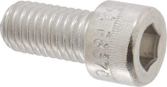 Holo-Krome - 1/2-13 UNC Hex Socket Drive, Socket Cap Screw - Grade 18-8 Stainless Steel, Passivated Finish, Fully Threaded, 1" Length Under Head - Benchmark Tooling