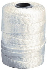 Value Collection - 0.08 Inch Diameter, 1 Ply, Polypropylene Twine Ball - 205 Lbs. Breaking Strength, White, 550 Ft. per Lb. - Benchmark Tooling