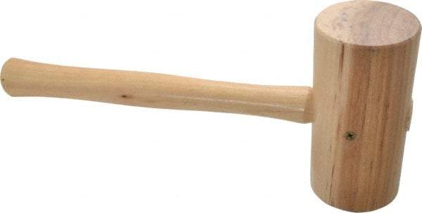 Garland - 1-3/4 Lb Head Wooden Mallet - 14" Long Wood Handle - Benchmark Tooling