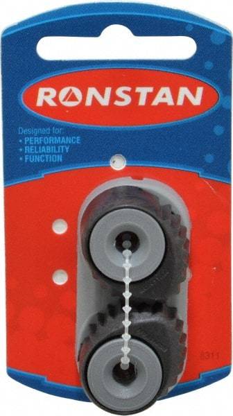 Ronstan - 264 Lbs. Load Limit Small C Cleat - For Use with Cleating and Releasing Lines on 3/32 Inch to 5/16 Inch Diameter Rope - Benchmark Tooling