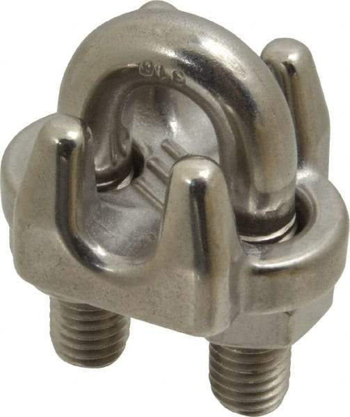 Ronstan - 3/8" Wire Rope U-Bolt Grip - 316 Stainless Steel - Benchmark Tooling